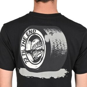 Santa Cruz Tired Dot S/S T-Shirt - Black