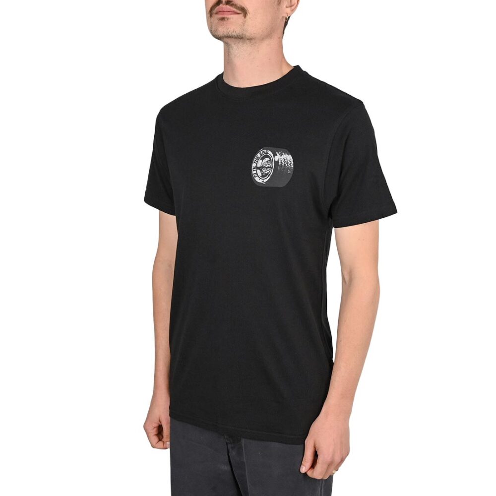 Santa Cruz Tired Dot S/S T-Shirt - Black