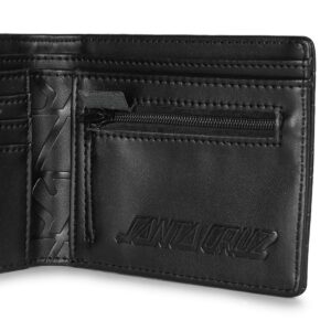 Santa Cruz Tired PU Leather Wallet - Black