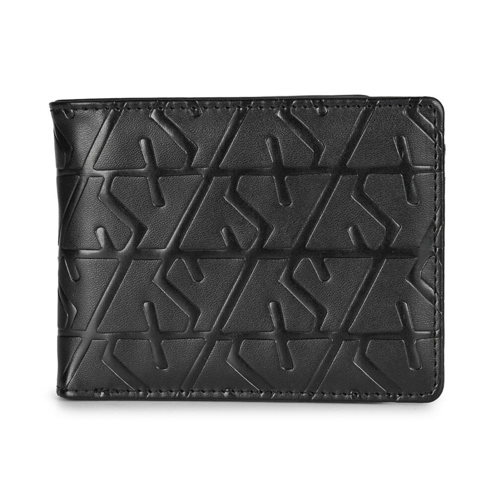 Santa Cruz Tired PU Leather Wallet - Black