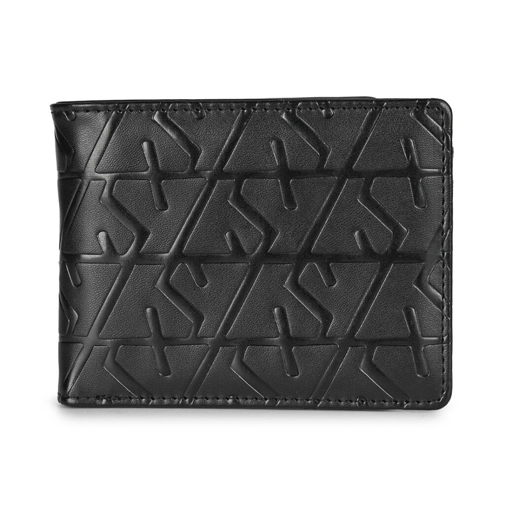 Santa Cruz Tired PU Leather Wallet - Black