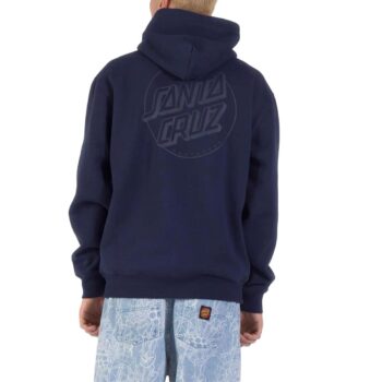 Santa Cruz Tonal Opus Dot Stripe Pullover Hoodie - Midnight Blue