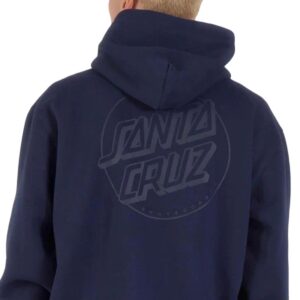 Santa Cruz Tonal Opus Dot Stripe Pullover Hoodie - Midnight Blue