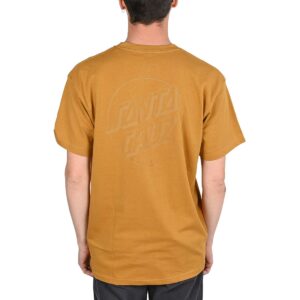 Santa Cruz Tonal Opus Dot Stripe S/S T-Shirt - Bronze