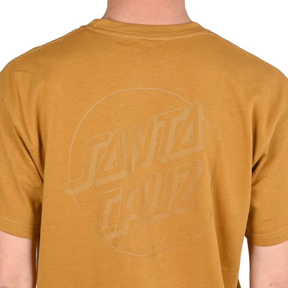 Santa Cruz Tonal Opus Dot Stripe S/S T-Shirt - Bronze