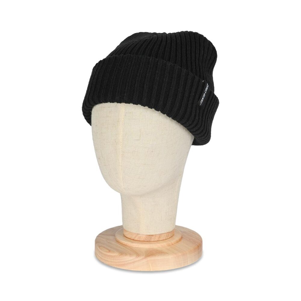Santa Cruz Trawler Beanie Hat - Black
