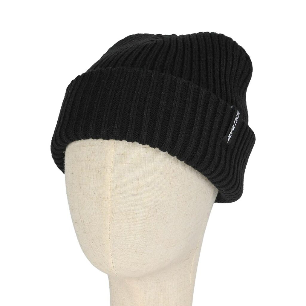 Santa Cruz Trawler Beanie Hat - Black