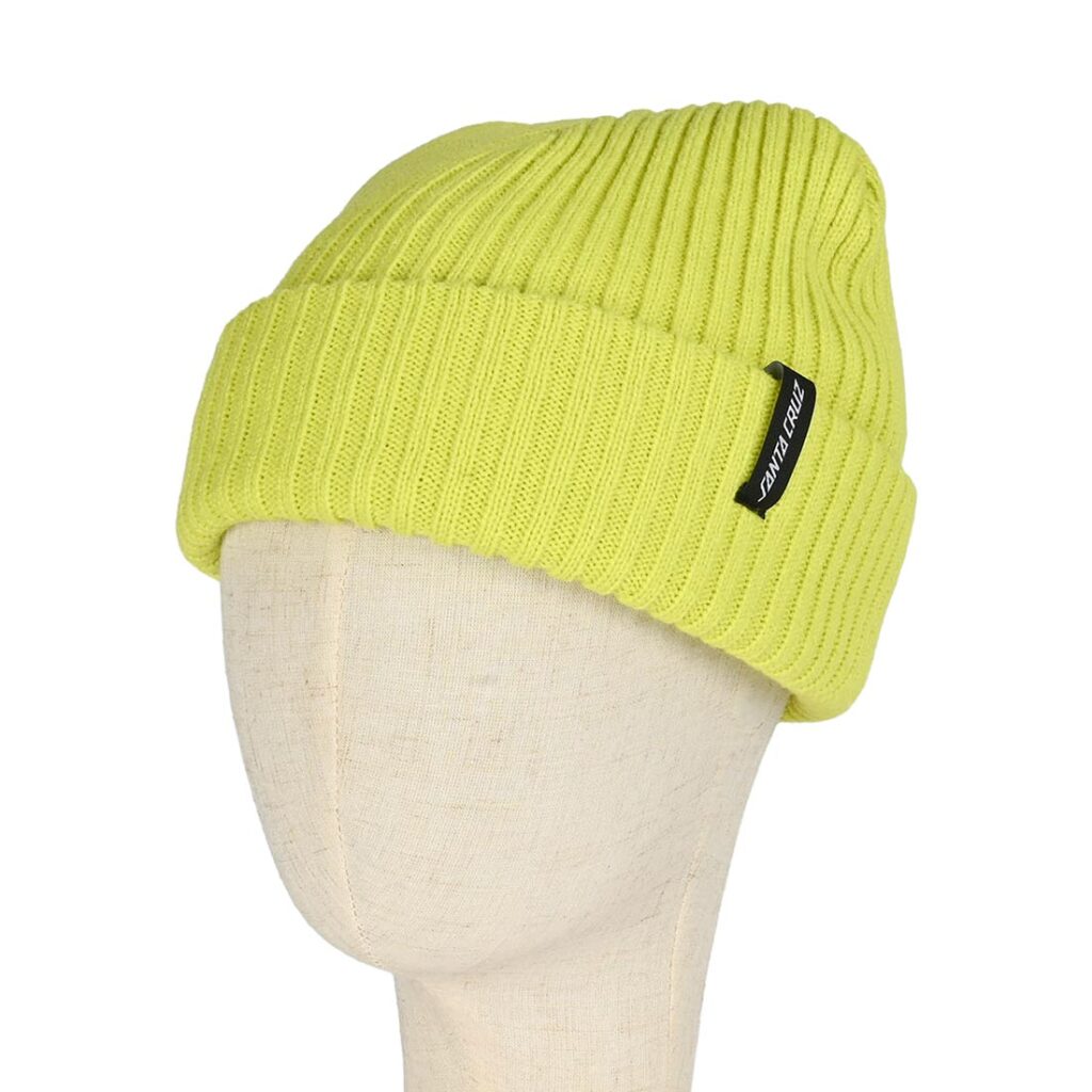 Santa Cruz Trawler Beanie Hat - Green Glow