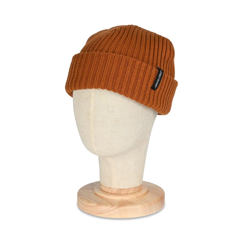 Santa Cruz Trawler Beanie Hat - Rust