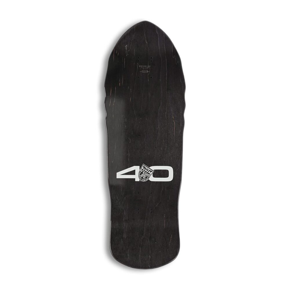 Shut Shark 86 10.375" EX7 Reissue Skateboard Deck - Red