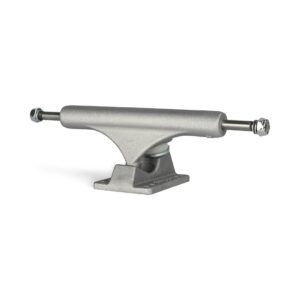 Slappy ST1 Classic 8-Hole Baseplate Trucks (Pair) - Polished Silver