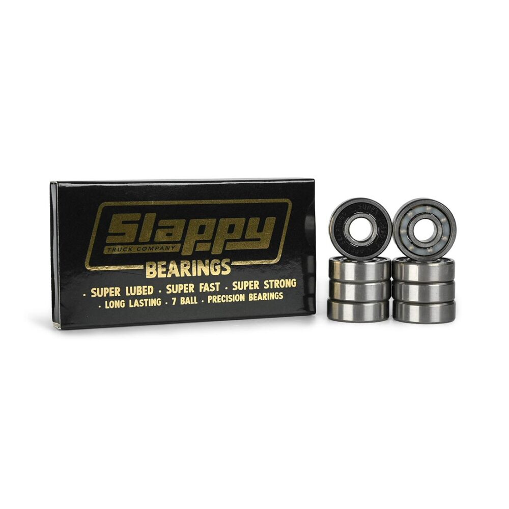 Slappy Super Lube Precision Skateboard Bearings (8 Pack)