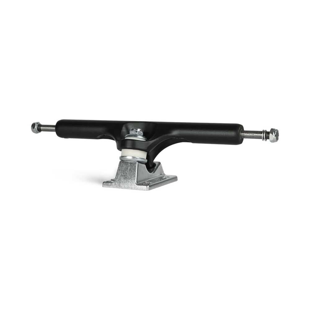 Slappy x Heroin ST1 Hollow Wide Boy Laser Etch Trucks - Black/Polished