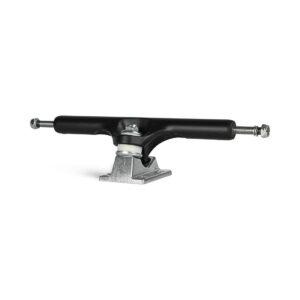Slappy x Heroin ST1 Hollow Wide Boy Laser Etch Trucks - Black/Polished