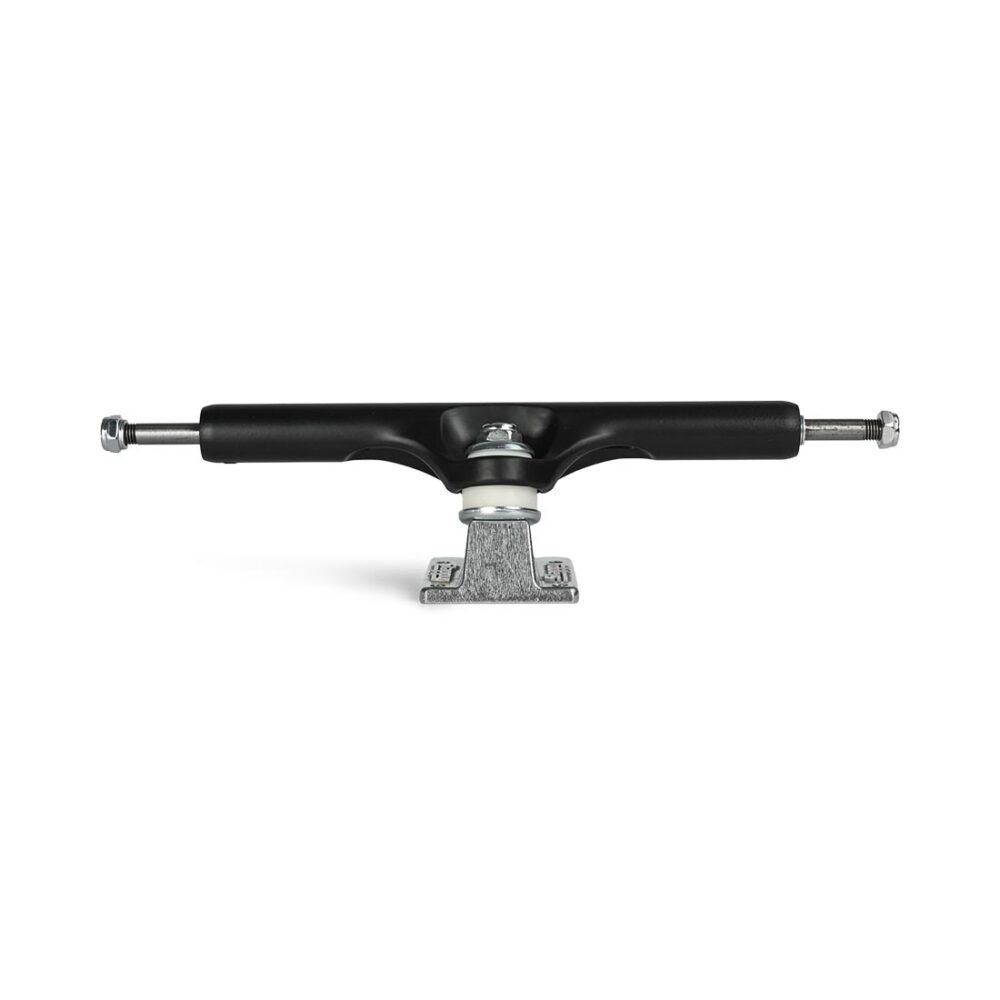 Slappy x Heroin ST1 Hollow Wide Boy Laser Etch Trucks - Black/Polished