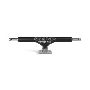 Slappy x Heroin ST1 Hollow Wide Boy Laser Etch Trucks - Black/Polished