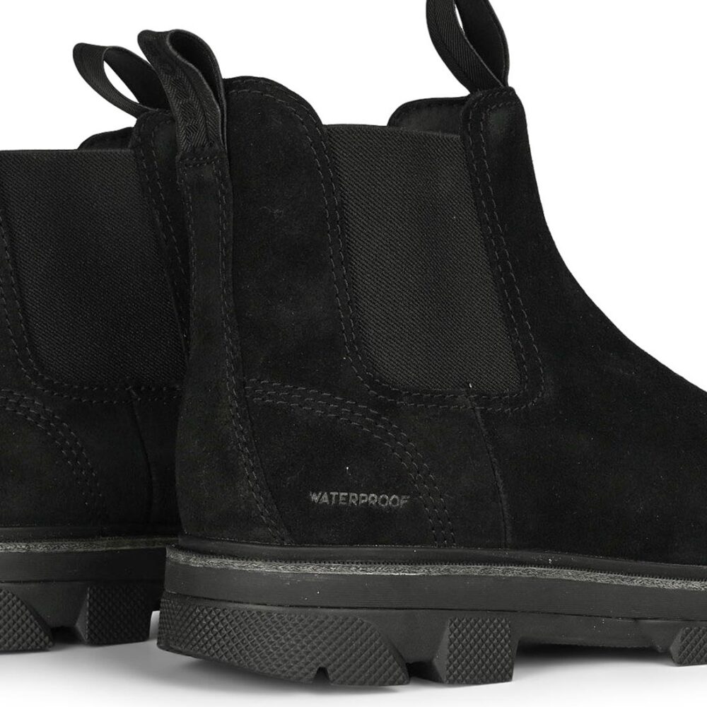 Sorel Lark-47 Chelsea Waterproof Boot - Black/Bleached Ceramic