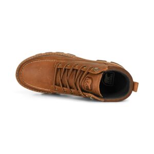 Sorel Lark-47 Moc Toe Waterproof Boot - Velvet Tan/Dark Brown