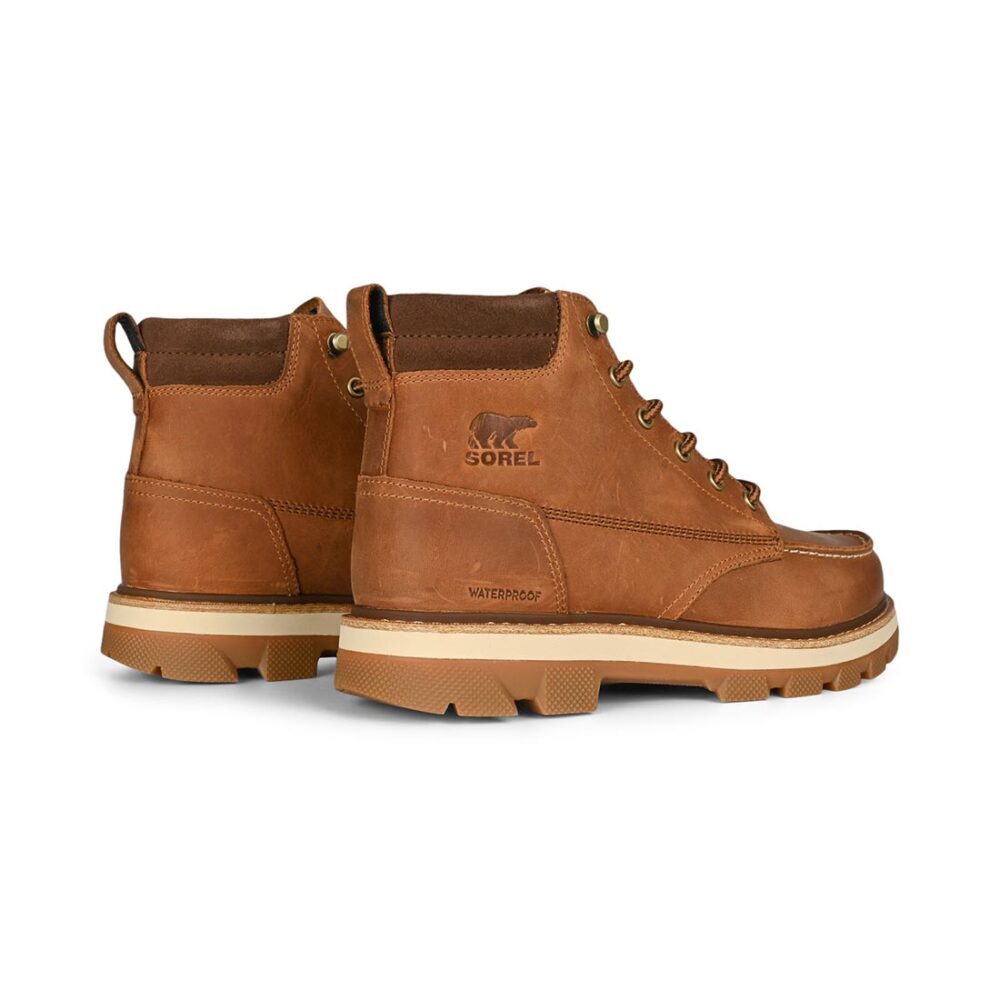 Sorel Lark-47 Moc Toe Waterproof Boot - Velvet Tan/Dark Brown