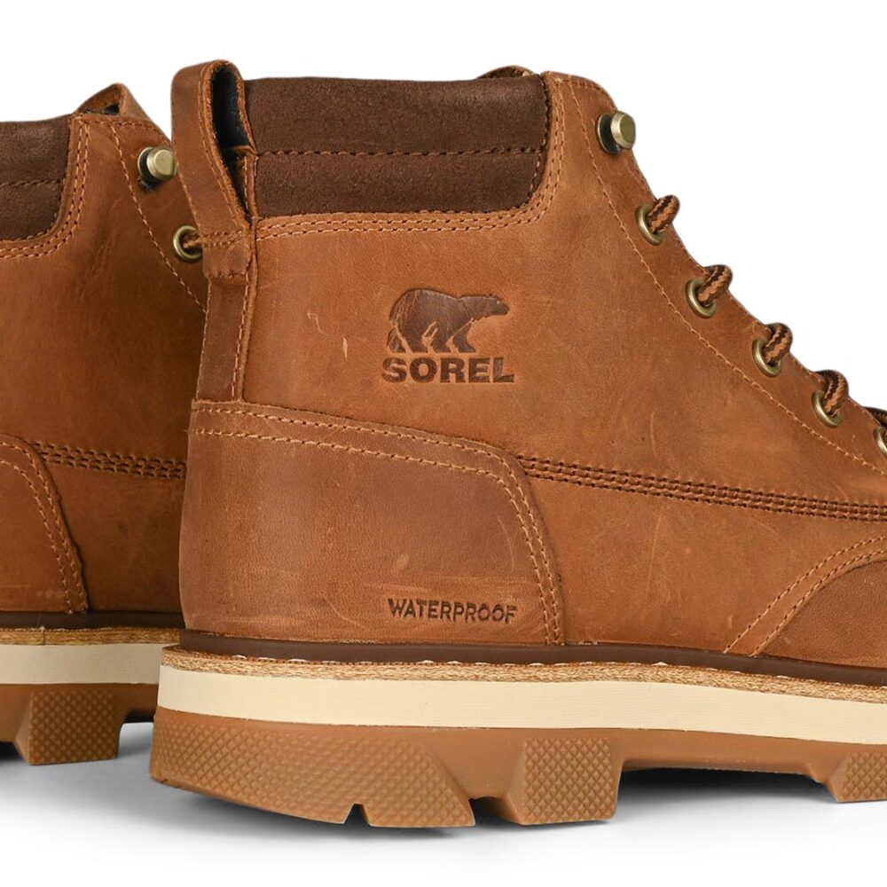 Sorel Lark-47 Moc Toe Waterproof Boot - Velvet Tan/Dark Brown