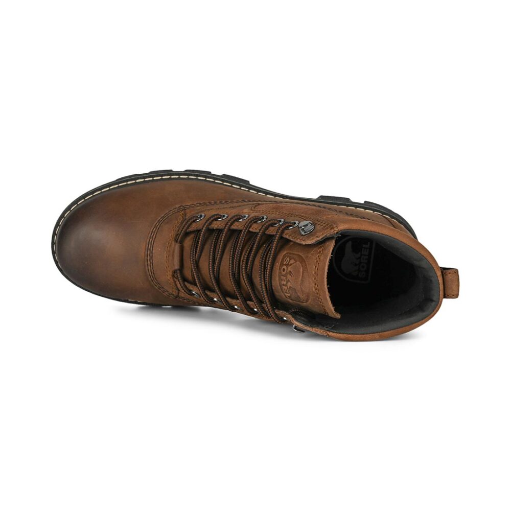 Sorel Lark-47 Waterproof Boot - Dark Brown/Black