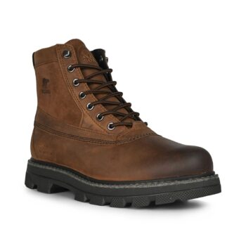 Sorel Lark-47 Waterproof Boot - Dark Brown/Black