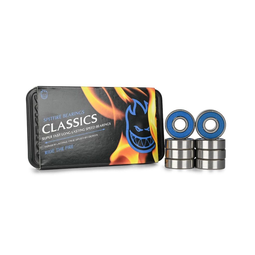 Spitfire Classics Skateboard Bearings (8 Pack) - Blue