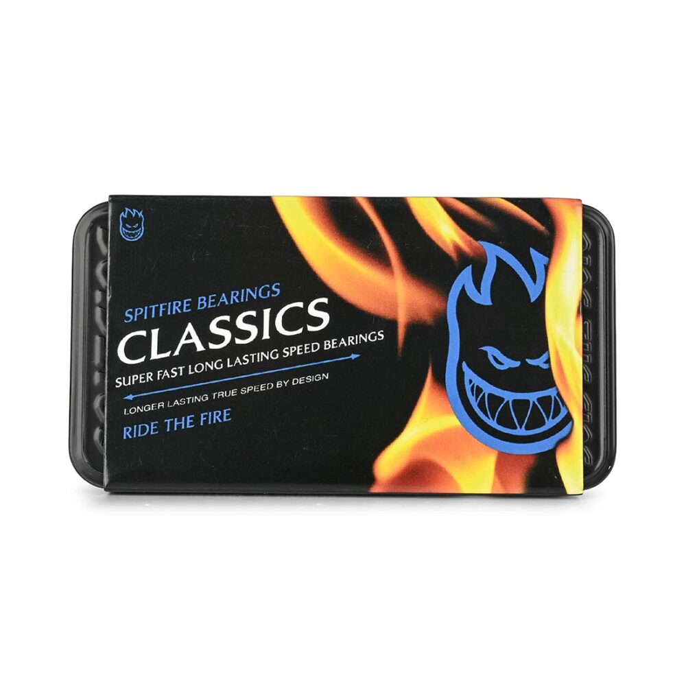 Spitfire Classics Skateboard Bearings (8 Pack) - Blue