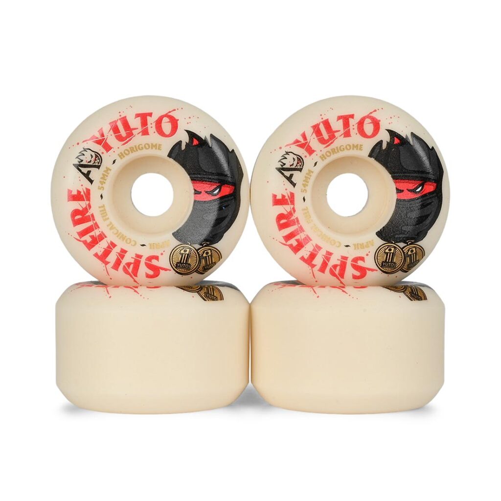 Spitfire x April Yuto Formula Four Conical Full 99D 54mm Wheels