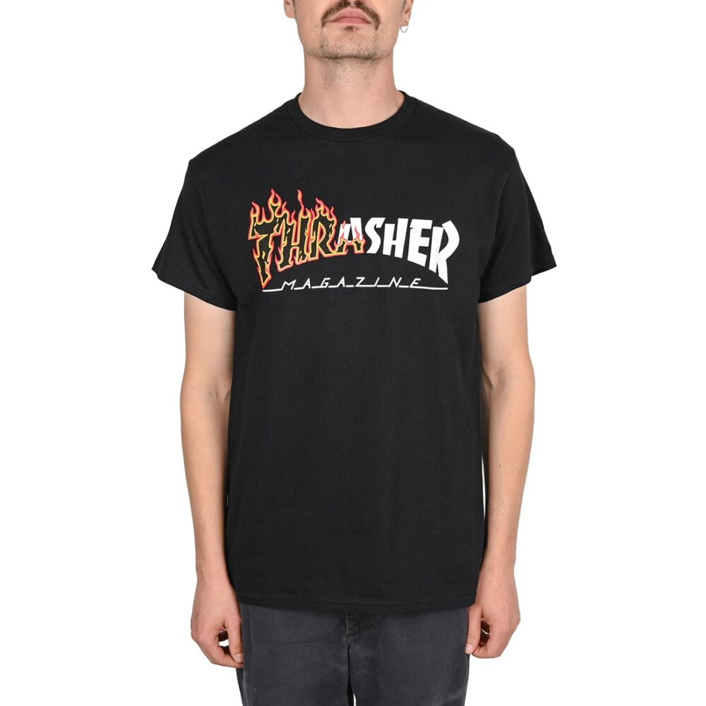 Thrasher Ignite S/S T-Shirt - Black (Copy)