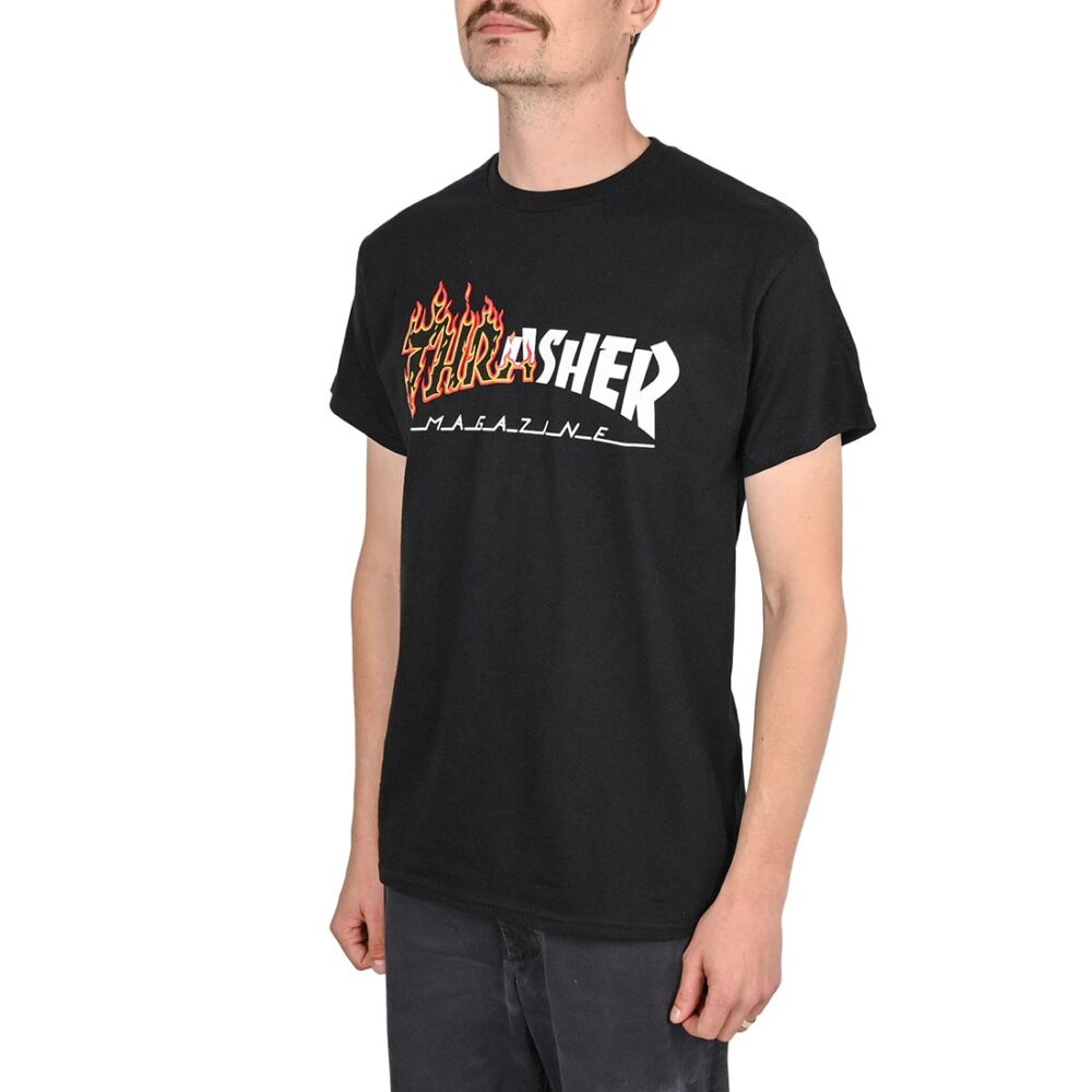 Thrasher Ignite S/S T-Shirt - Navy