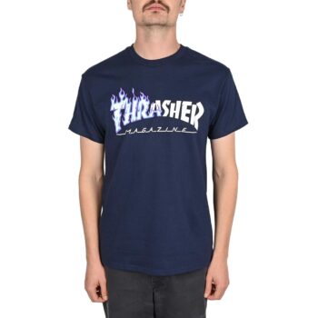 Thrasher Ignite S/S T-Shirt - Navy