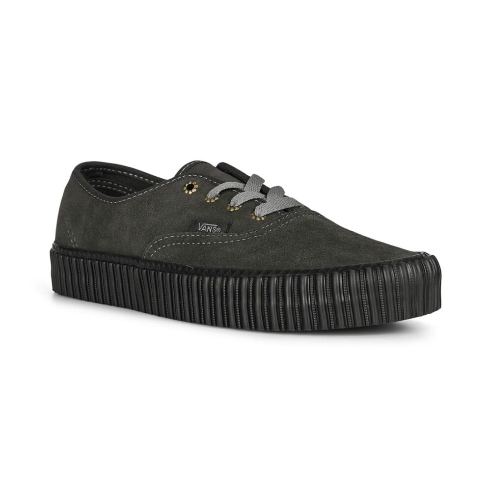 Vans Authentic Creeper Skate Shoes - Flower Eyelet Black