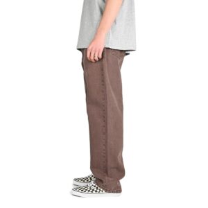 Vans Check-5 Loose Denim Jeans - Dark Brown