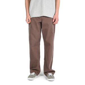 Vans Check-5 Loose Denim Jeans - Dark Brown