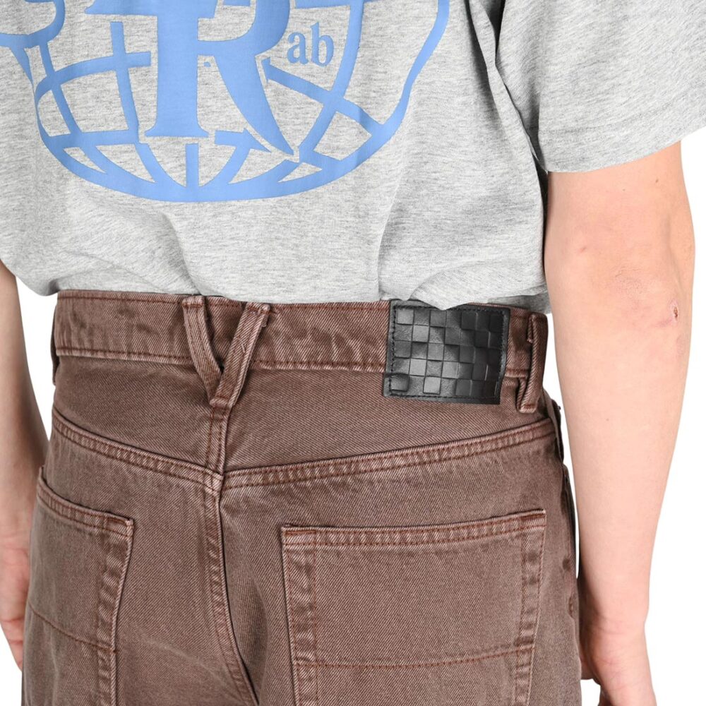 Vans Check-5 Loose Denim Jeans - Dark Brown