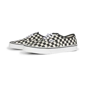 Vans Classic Authentic Skate Shoes - Black White Checkerboard