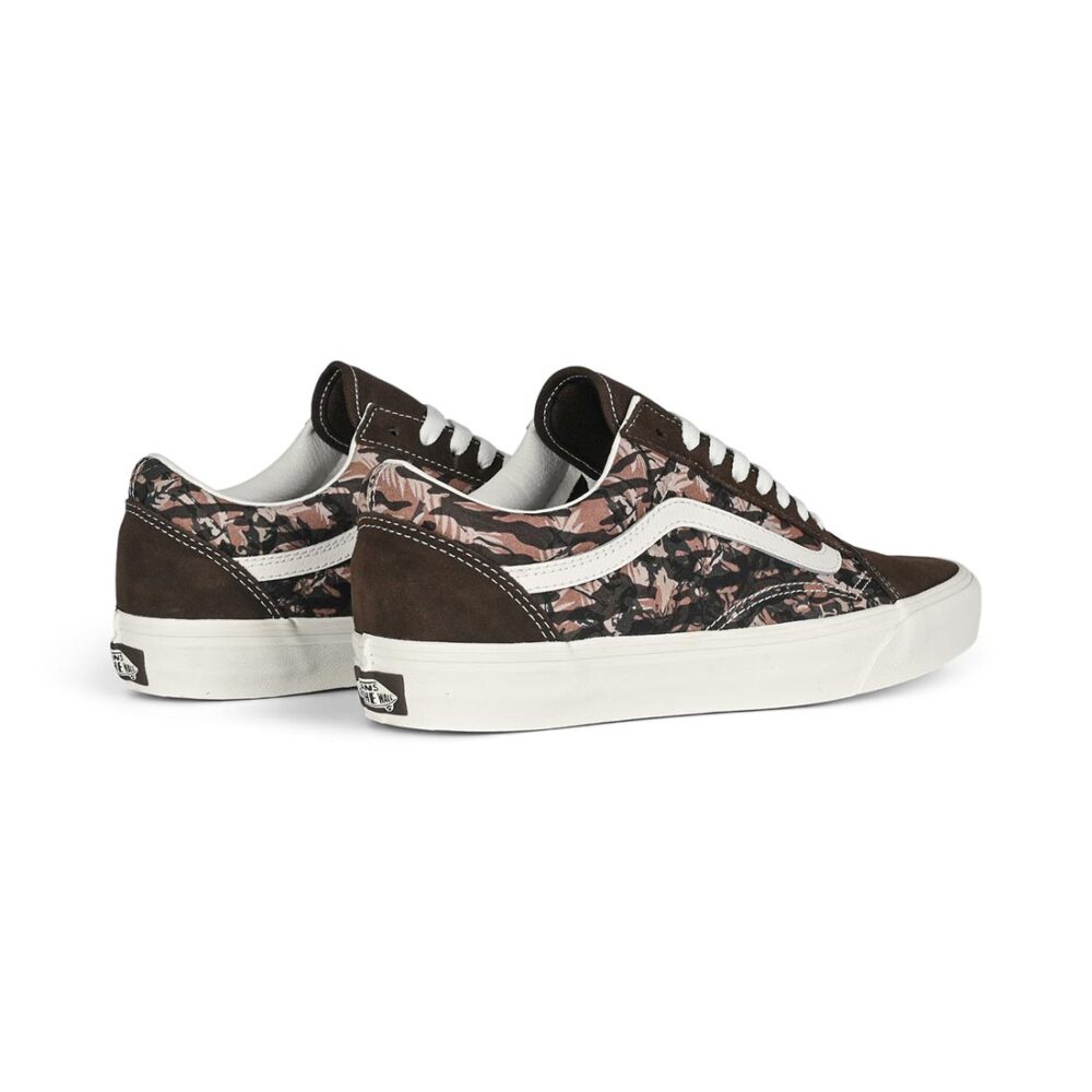 Vans Classic Old Skool Skate Shoes - Cali Camo Brown