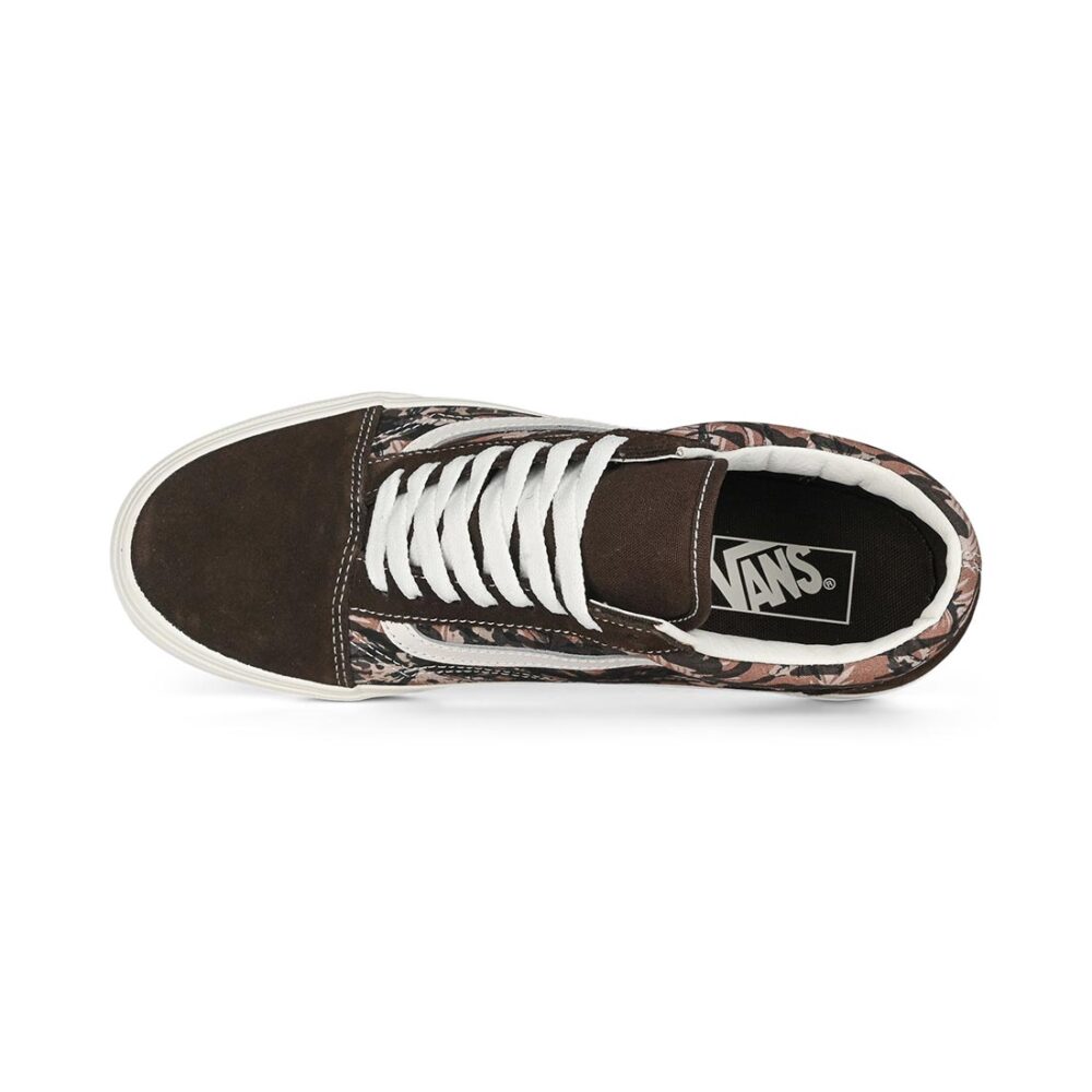Vans Classic Old Skool Skate Shoes - Cali Camo Brown
