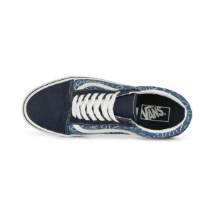 Vans Classic Old Skool Skate Shoes - Paisley Navy
