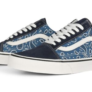 Vans Classic Old Skool Skate Shoes - Paisley Navy