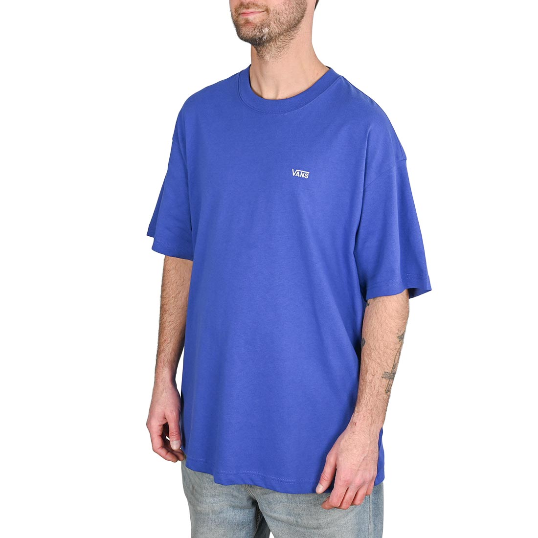 Vans Left Chest Logo II S/S T-Shirt - Royal Cobalt