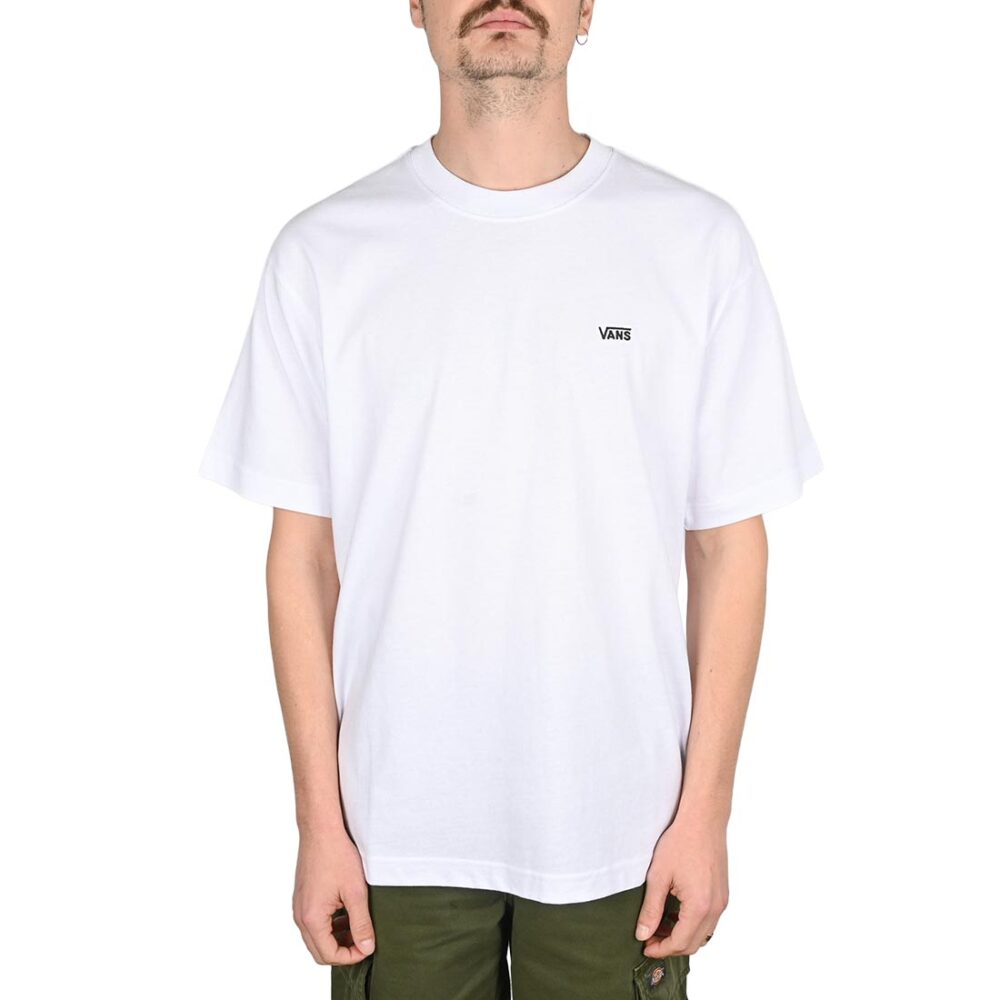 Vans Left Chest Logo II S/S T-Shirt - White