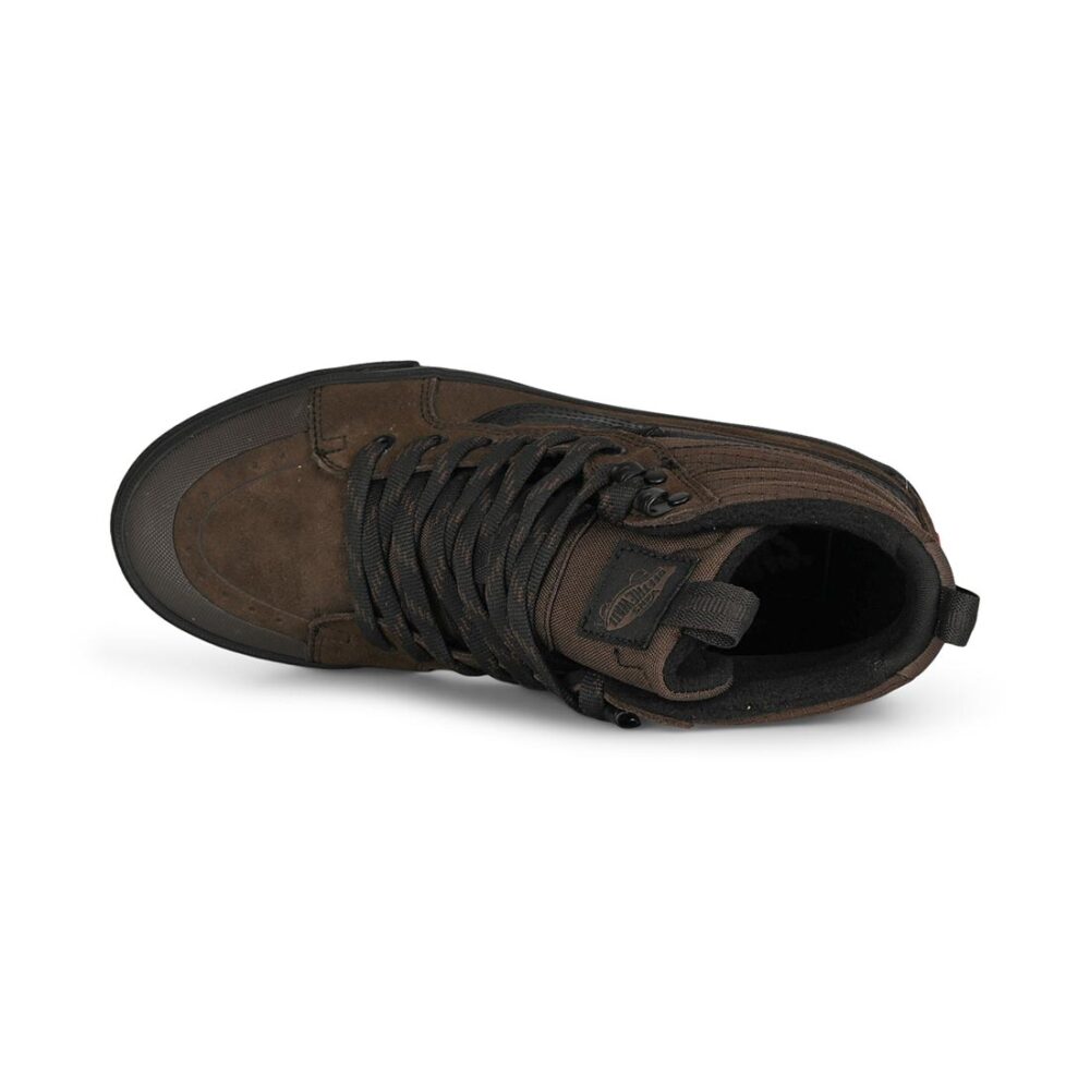 Vans Sk8-Hi Ripstop Insulated Winterised Skate Shoes - Demitasse
