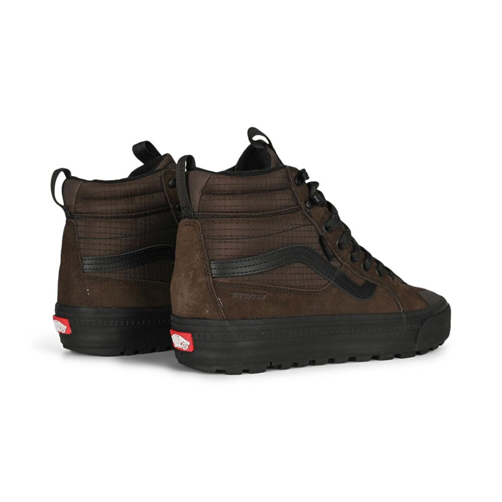 Vans Sk8-Hi Ripstop Insulated Winterised Skate Shoes - Demitasse