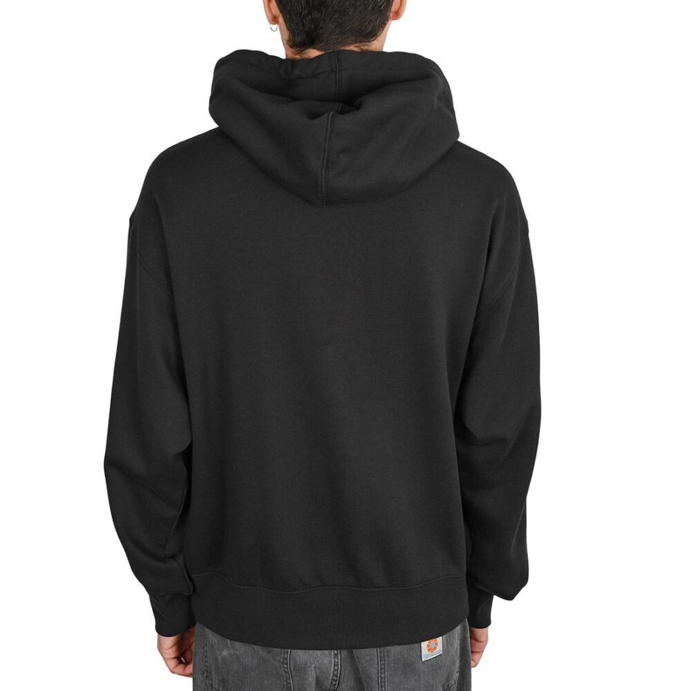 Vans Stretch Logo Pullover Hoodie - Black/White