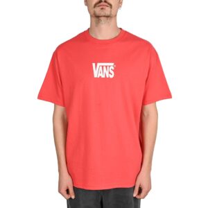 Vans Stretch Logo S/S T-Shirt - Crimson Haze