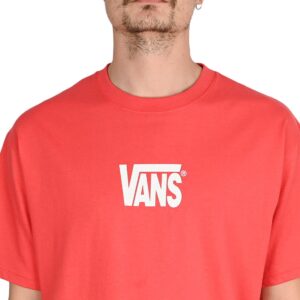 Vans Stretch Logo S/S T-Shirt - Crimson Haze