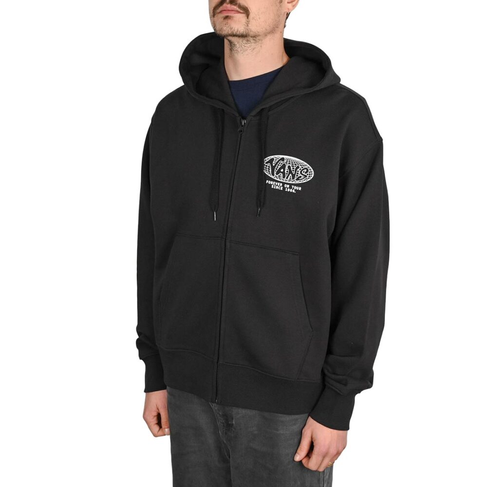 Vans World Tour Zip Hoodie - Black