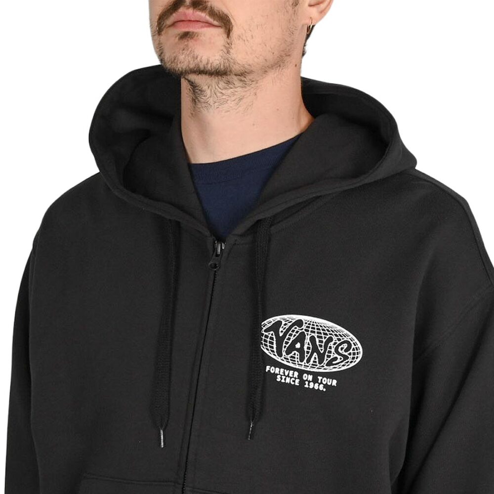 Vans World Tour Zip Hoodie - Black